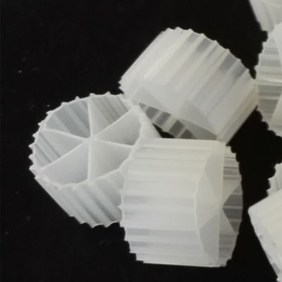 White Plastic HDPE Aquaculture Filter Media MBBR Carrier Media 16*10mm