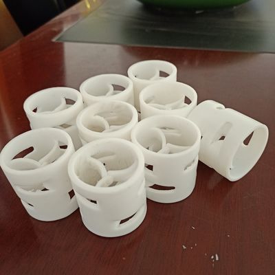 PTFE Pall Packing Ring 50 mm Geschikt voor toepassing Temperatuur In Toren