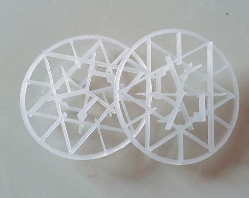 Plastic sneeuwvlokken ring kolom verpakking 90 mm voor HCl absorptie in verschillende processen
